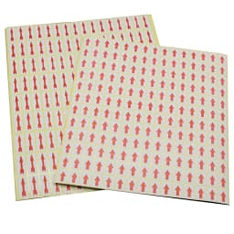 Diameter 6/8/10mm Creative Round Red Arrow Stickers Home Office School Supplies Fault Mistake Defectives Marking Label Stickers