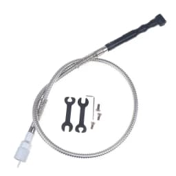 1 Set Electric Grinder Flexible Shaft Elbow Hand Piece+Shaft Use For 3mm Electric Grinder Transfer Head Part