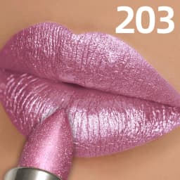 Metallic Glitter Lipstick 3 Color Waterproof Lip Balm Red Long Last Lip Tint Matte Lip Makeup Gifts Shiny Lip Gloss Cosmetic