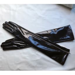 Men real sheep leather glove side open zipper long gloves Pure sheepskin gloves Driving gloves for men Customized size length