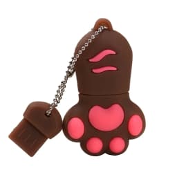 JASTER USB Flash Drive Cartoon 64 Gb Bruin Roze Zwart Blauw Kleur Kat Klauw Usb Flash Drive Usb 2.0 4Gb 8gb 16 Gb 32 Gb Pendriv