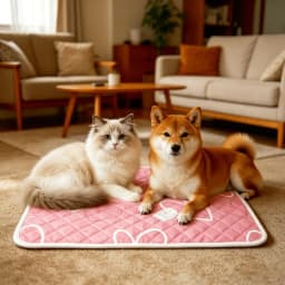 Summer New Pet Cooling Mat Cool Dog Cat Pet Mat Suitable Small Extra Large Dogs Effectively Absorbs Sweat Without Feeling Hot