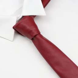 Men's New Novelty PU Leather Ties Casual Solid Colorful Red Black Blue Pink PU Neckties Necktie Wedding Business Suit Shirt Tie