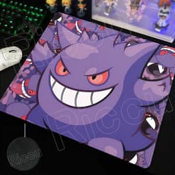 Gaming Small Mousepad Pokemon-Gengar Mouse Pad PC Gamer Desktop Decoration Pads Office Laptop Mouse Mat desk accessories Carpet