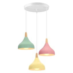 3 Heads Modern Loft LED Pendant Lamps for Living Room Kitchen Bedroom Home Decor Restaurant Chandeliers Lights Lighting Fixtures