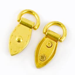 4/10Pcs Metal Side Clip Buckle Bag Chain Connector Hanger Hook Leaf D Ring Keyring Clasp Handbag Strap Decor Craft Accessories
