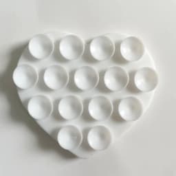 Heart Shaped Double-sided Silicone Suction Cup Anti Slip Suction Phone Support Bracket Suction Cup Phone Sticker Self-adhesive