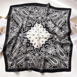 Luxury Horse Silk Shawl Square Scarf For Women Print Hijab Summer Wraps Neckerchief Female 70*70cm Handkerchief Bandana Girl