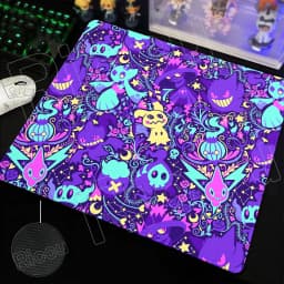 Gaming Small Mousepad Pokemon-Gengar Mouse Pad PC Gamer Desktop Decoration Pads Office Laptop Mouse Mat desk accessories Carpet