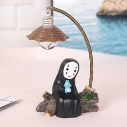 Cartoon Anime Funny Night Light Home Decor Small Figurine Bedside Lamp Desktop Ornament Kawaii Birthday Gift
