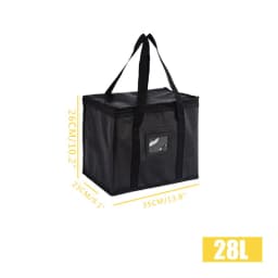 70L Insulated Thermal Cooler Bag Insulation To Keep Cold Large Capacity Portable Lunch Bag Zip Picnic Camping Tin Foil Food Bags