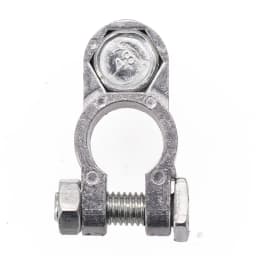 1 Pair Battery Terminal Clamp Zinc Alloy Positive & Negative Pole Auto Car Screw Connector Car Battery Terminal Clamp