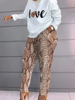 New Suit Tracksuit Patchwork Women Spring Autumn Casual Pocket Ladies Set O-Neck Long Sleeve Loungewear Streetwear Outfit