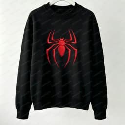 Funny Couples Sweatshirt Spider Hoodie Gift for Him Gifts for Her Birthday Unisex Movie Harajuku Pullover Hallowmas Party Tops