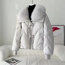 2025 Fashion Winter New Down Cotton Jacket Women's Cotton-Padded Thicken Warm Parkas Short Coat Female Casual Ladies Overwear