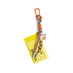 Card Holder Lanyard For Keys Fluorescent Color Key Chain Decorate Credential Holder