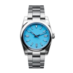 36/39mm Custom Relogio Masculino Custom logo Sapphire Crystal Automatic Men's Watch Japan NH35 Miyota Movement Green Luminous