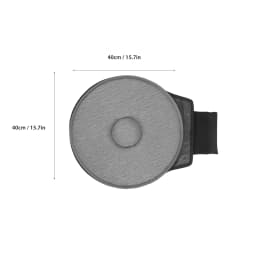 Car Seat Cushion Portable Soft Breathable 360 Degree Rotation Seat Cushion for Elderly Pregnant Women Rotating Car Seat Cushion