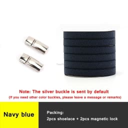 New Magnetic Lock No Tie Shoe Laces Elastic ShoelacesFor Sneake Without Ties Shoelace on Magnets Kids Adult Boots Sneakers Laces
