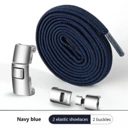 Interlock Buckle Elastic Shoe Laces No Tie Shoelaces for Sneakers Flat Shoelace Kids Adult Elastic Laces One Size Fits All Shoes