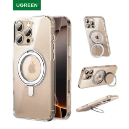 UGREEN for iPhone 17 Pro Max 360° Magnetic Stand Case Cover for iPhone 17pro for Magsafe Rotatable Magnet Kickstand Case