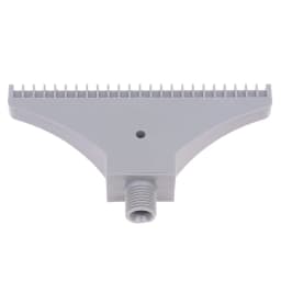 Wideth Plastic Air Knife Air Blowing Drying Flat Fan Nozzle Male Thread Wash Jet Nozzle Plastic Blowing Nozzle
