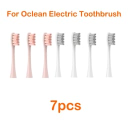 For Oclean Flow/X/ X PRO/ Z1/ F1/ One/ Air 2 /SE Replacement Heads Brush Heads Soft DuPont Sonic Toothbrush Vacuum Bristle