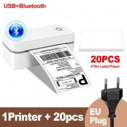 Marklife X4 Thermal Label Printer Portable Printer for 4x6 Mailing Packages Printing Bluetooth Automatic Label Recognition 2026