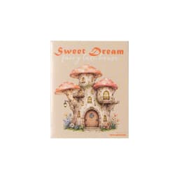 Journal GO 10pcs Fairy Tale Forest House Stickers, Vintage Mushroom Teapot Cottage Decal for Scrapbooking Journaling & Craft DIY