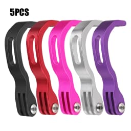 Bike Front Fork Light Holder Adjustable Aluminum Alloy Bracket For GOPRO Sport Camera Headlight Mount Stand Bike Accessories