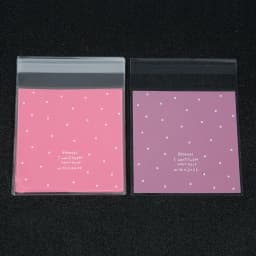 100pcs Plastic Transparent Cellophane Candy Bags Self Adhesive White Polka Dot Candy Cookie Gift Bags For Wedding Birthday Party