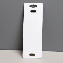 25PCS 4X11.5CM White Black Brown Blank Hanging Display Cardboard For Bracelets Jewelry Cards DIY Packages Wholesale Supplies