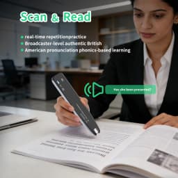 Scan Translator Pen, Dyslexia Tools, Language Translator Device, Text to Speech Reading Pen , 142 Online/10 Offline Languages