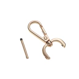 1Pc 15/20/25mm Detachable Snap Hook DIY KeyChain Bag Part Accessory Metal Bags Strap Buckles Screw Buckle Leather Lobster Clasp