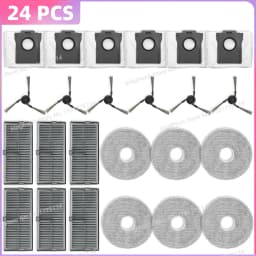 Fit For (Mova P50 PRO ULTRA/P50 Ultra, Dreame X40 Ultra/L40 Ultra/L30s Pro Ultra Heat) Tricut Roller Brush Filter Mop Cloth Bag