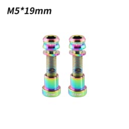 MUQZI Titanium Screw M5x17 19mm Stem Bolt Road Bike Handlebar Stem Bolt