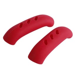 2PCS Silicone Anti-Scald Pot Handle Cover Non-Slip Pot Ear Clip Sleeves for Frying Cast Iron Skillet Pan Kitchen Tools