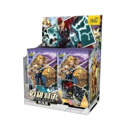 Genuine Marvel The Avengers Super Hero Battle Card Anime BP-01 TCG Standard Booster Pack Game Battle Collection Card Toy Gift