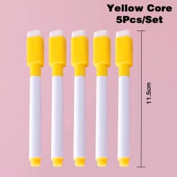 5Pcs/Set Erasable Whiteboard Marker Pen Colorful White Board Pen Graffiti Color Pen Office School Art Marker Stationery