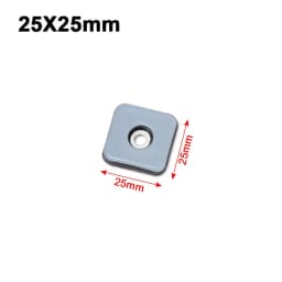 8pcs Slider Pad Easy Move Heavy Furniture Table Bases Protector Legs Anti-abrasion Floor Mat with Screws
