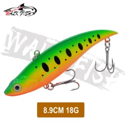 WALK FISH Sinking Vibration Fishing Lure 10g 14g 18g 22g Hard Bait Artificial VIB Winter Ice Fishing Pike Bait Tackle Isca Pech