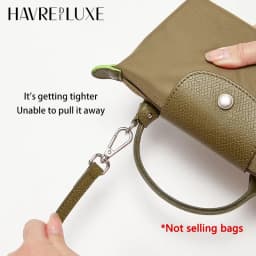 Cow Leather Bag Shoulder Strap Replacement Crossbody Adjustable Conversion Kit Fit for Longchamp Mini Pouch