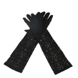 Sexy Lace Gloves Women's Summer Sunscreen Thin Long UV Blocking Gloves Black White Pink Lace Gloves Drop Shipping