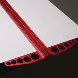 T800-1000MM Precision Woodworking Scriber T Square Marking T Ruler Aluminum Alloy Hole Positioning Crossed-out Hole Marking Gaug