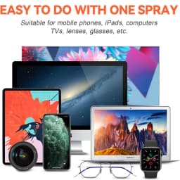 2 in 1 Microfiber Screen Cleaner Spray Bottle Mobile Phone Tablet Computer Microfiber Cloth Cleaning Wipes For iPhone Samsung Mi