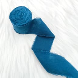 Pure Cotton Hand Torn Raw Edge Ribbon DIY Gift Box Packaging Greeting Card Decoration Bride Hand Stick Flower Flower Tie Ribbon