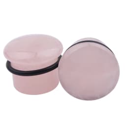 2pcs Organic Stone Ear Plugs Tunnels Single Flare Piercings Oreja Earrings Gauges Round Helix Lobe Labret Stretcher Body Jewelry