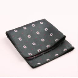Trendy Striped Floral Brown Pocket Square British Men Formal Handkerchief Suit Shirt Accessories Groom Wedding Party Chest Hanky
