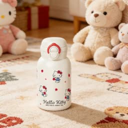 X&W Hello Kitty Theme Insulated Cup 316 Stainless Steel Girl Cute Straw Cups Portable Outdoor Travel Vaccum Flask Perfect Gift