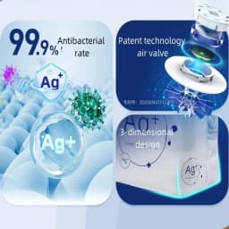 Antibacterial Vacuum Bags No Need Pump Large Plastic Storage Bag Storing Clothes Blanket Compression Bag Travel Accessories